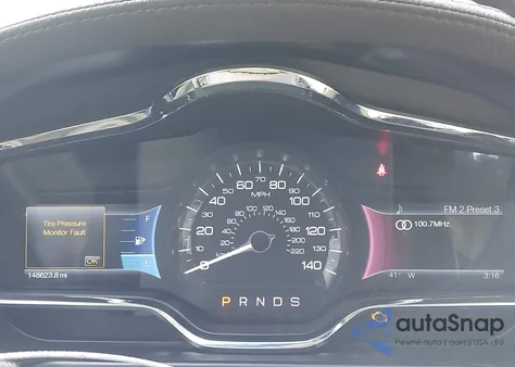 2013 Lincoln Mkt Ecoboost z USA, uszkodzony, nr VIN 2LMHJ5ATXDBL50147